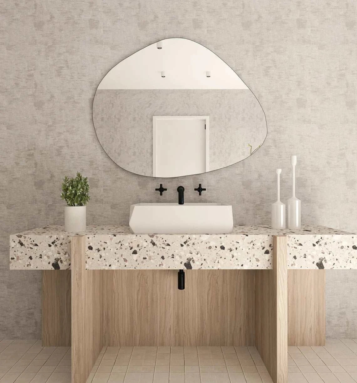 Cide - Organic Modern Wall Mirror