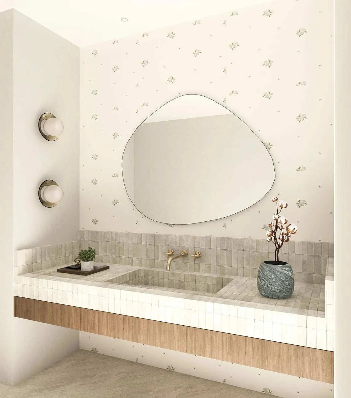 Cide - Organic Modern Wall Mirror