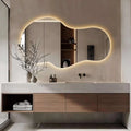 Waveform - Artistic LED Backlit Mirror