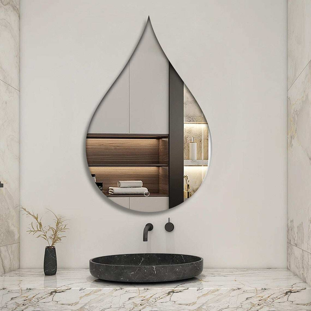 Dewdrop - Tear-Shaped Decorative Mirror