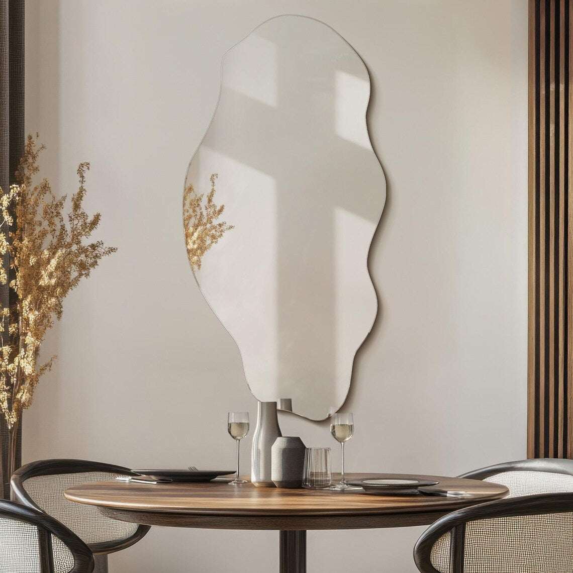 Ripple - Irregular Wall Mirror with Artistic Flow