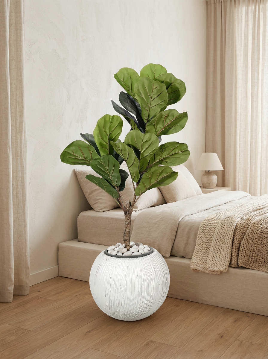Artificial Indoor Plant with Decorative Pot