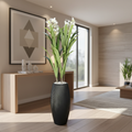 Decorative Artificial Potted Plant in Textured Pot
