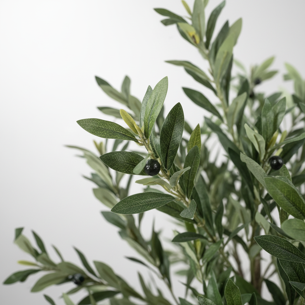 Artificial Olive Tree in Fiberglass Pot