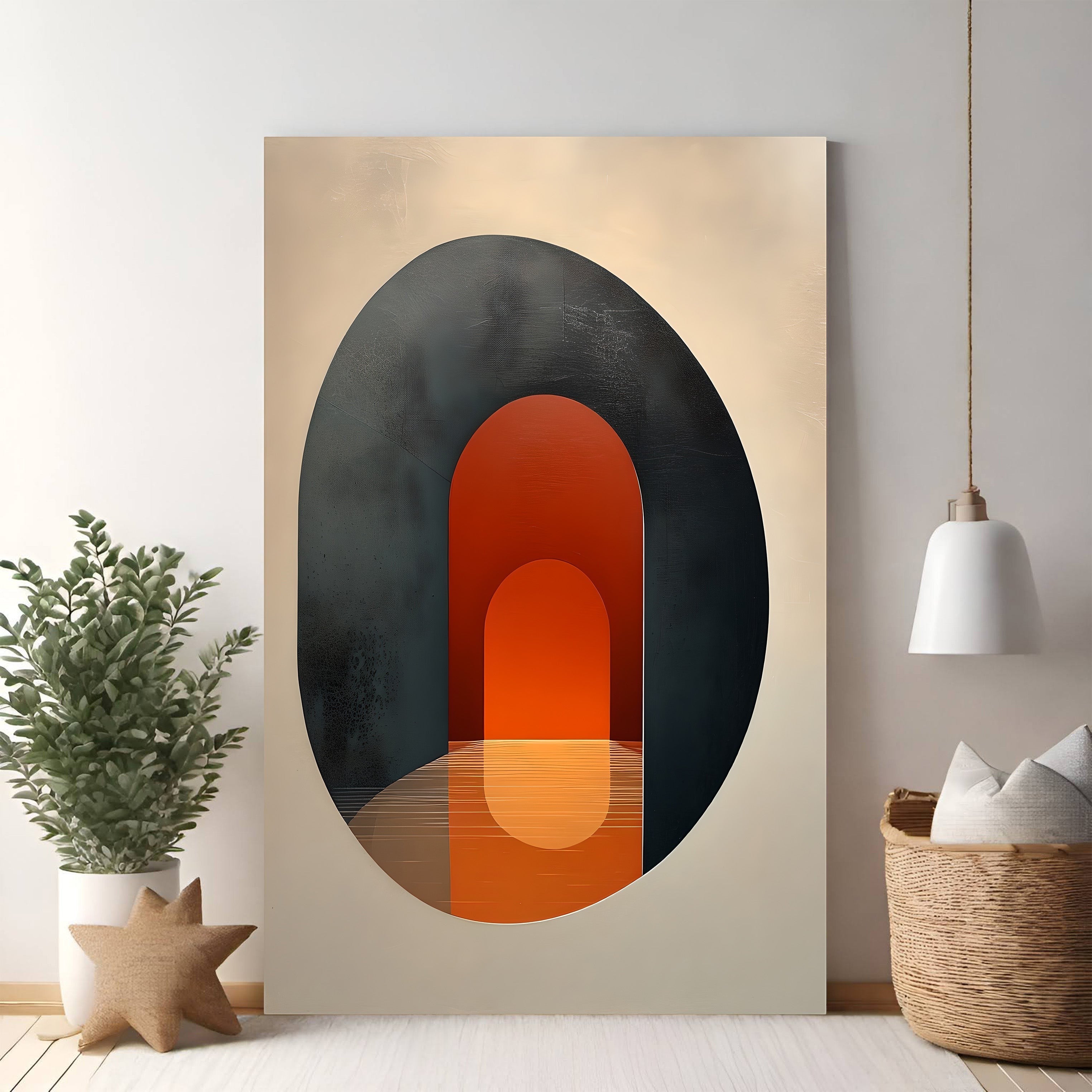 Abstract Archway Wall Art
