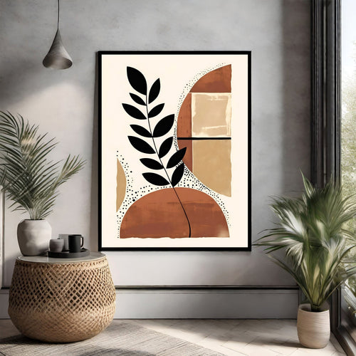 Abstract Botanical Wall Art