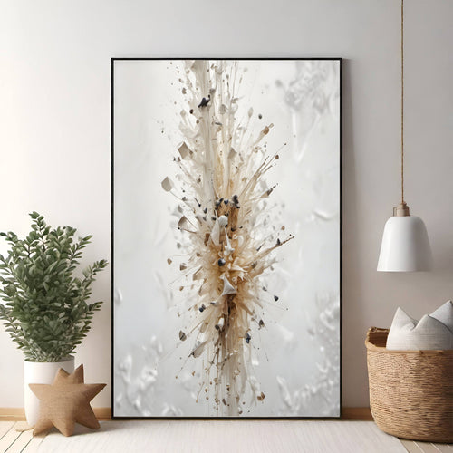 Abstract Burst Wall Art