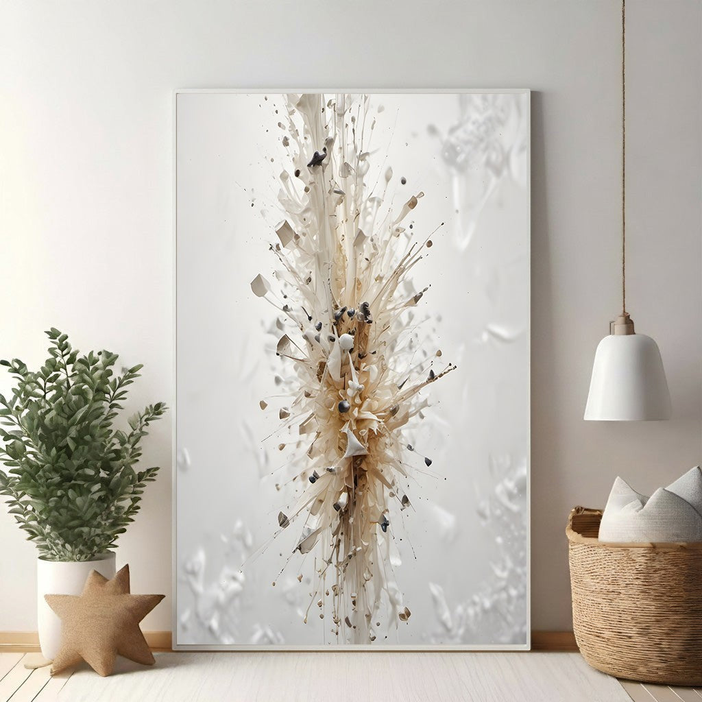 Abstract Burst Wall Art