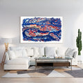 Abstract Cityscape Wall Art