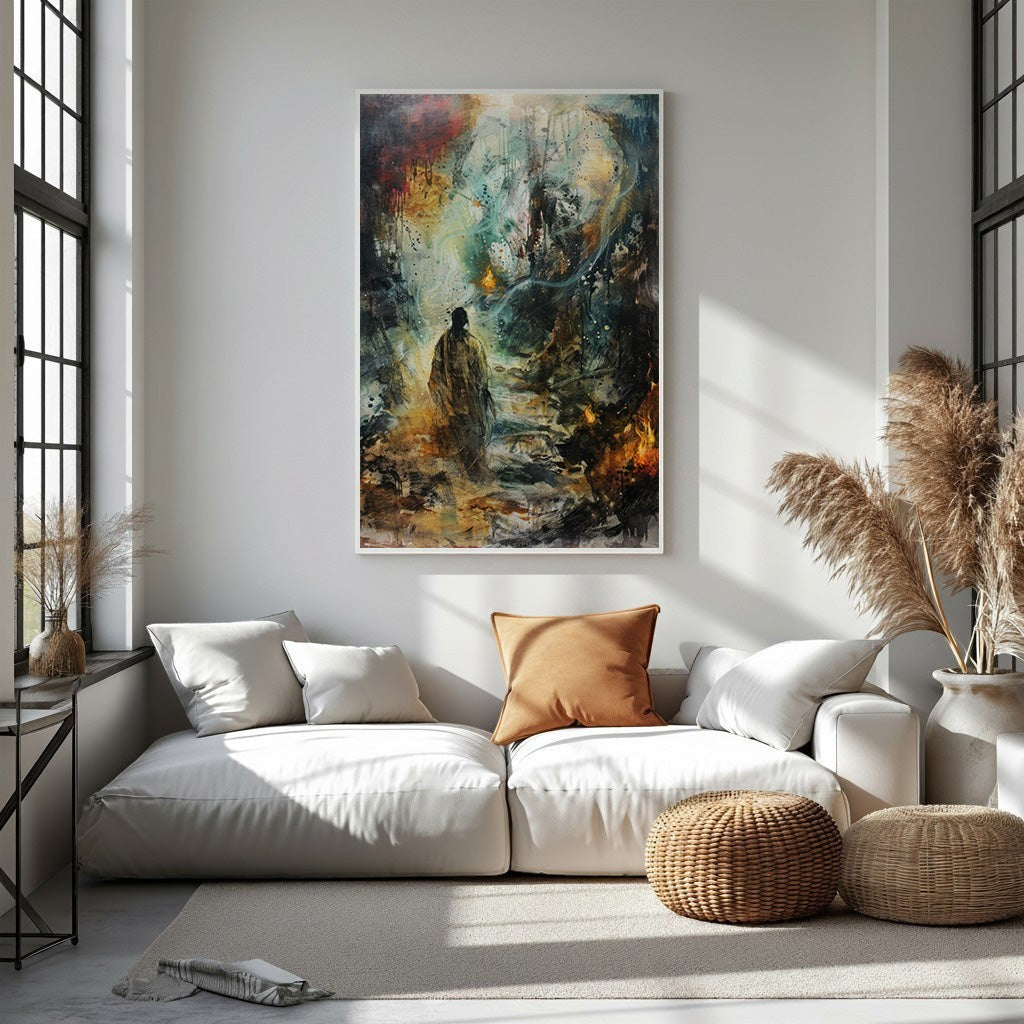 Abstract Figurative Landscape Wall Art
