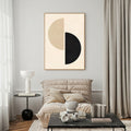 Abstract Geometric Circles Wall Art