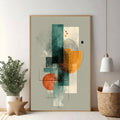 Abstract Geometric Composition Wall Art