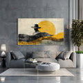 Abstract Landscape With Figure Wall Art
