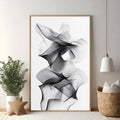 Abstract Flowing Line Art Print