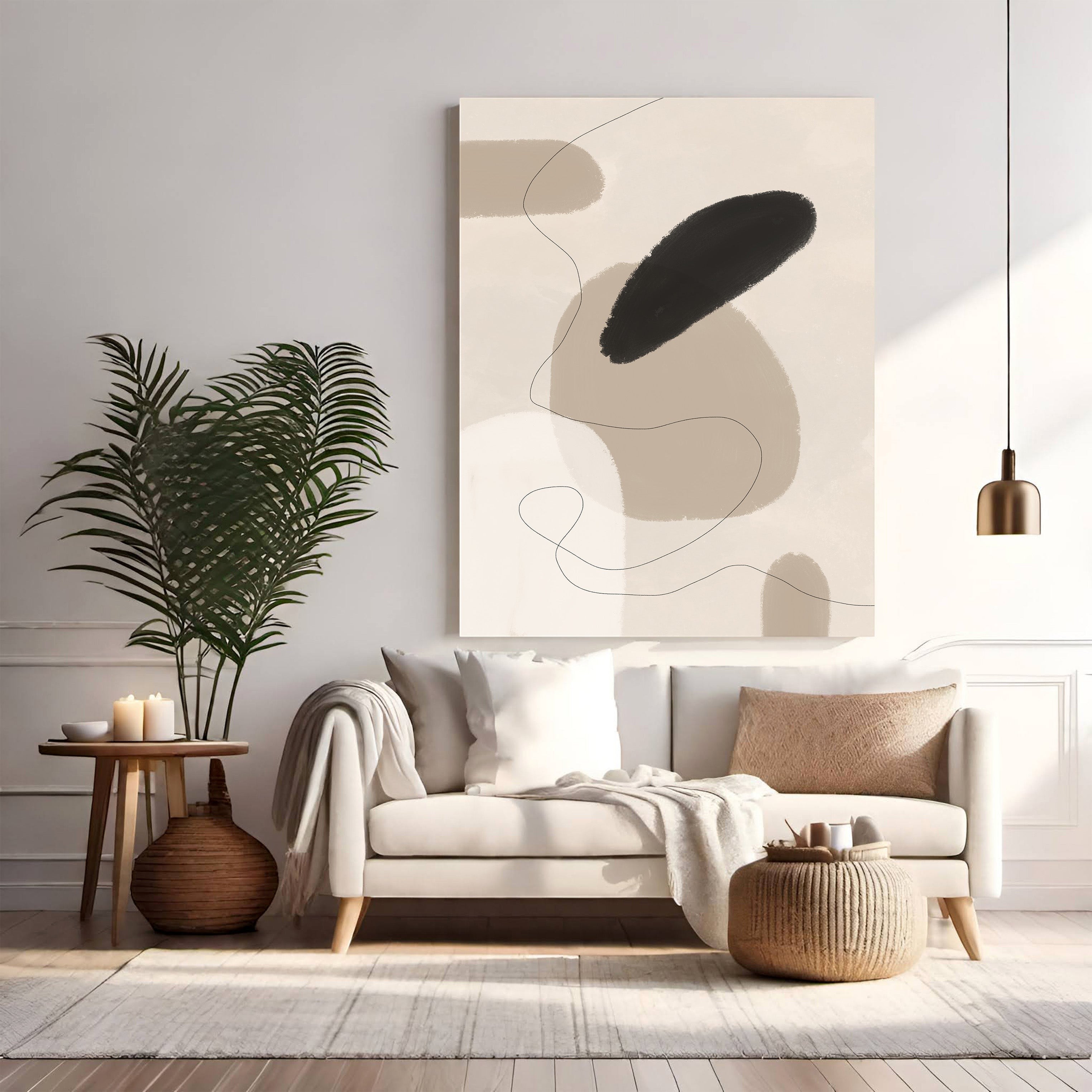 Abstract Organic Shapes Wall Art