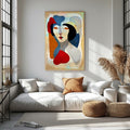 Abstract Portrait Wall Art