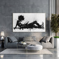 Abstract Reading Child Wall Art