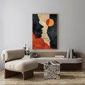 Abstract Profile Sun Wall Art