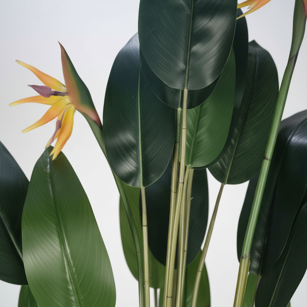 Artificial Bird of Paradise Plant in Decorative Floor Planter