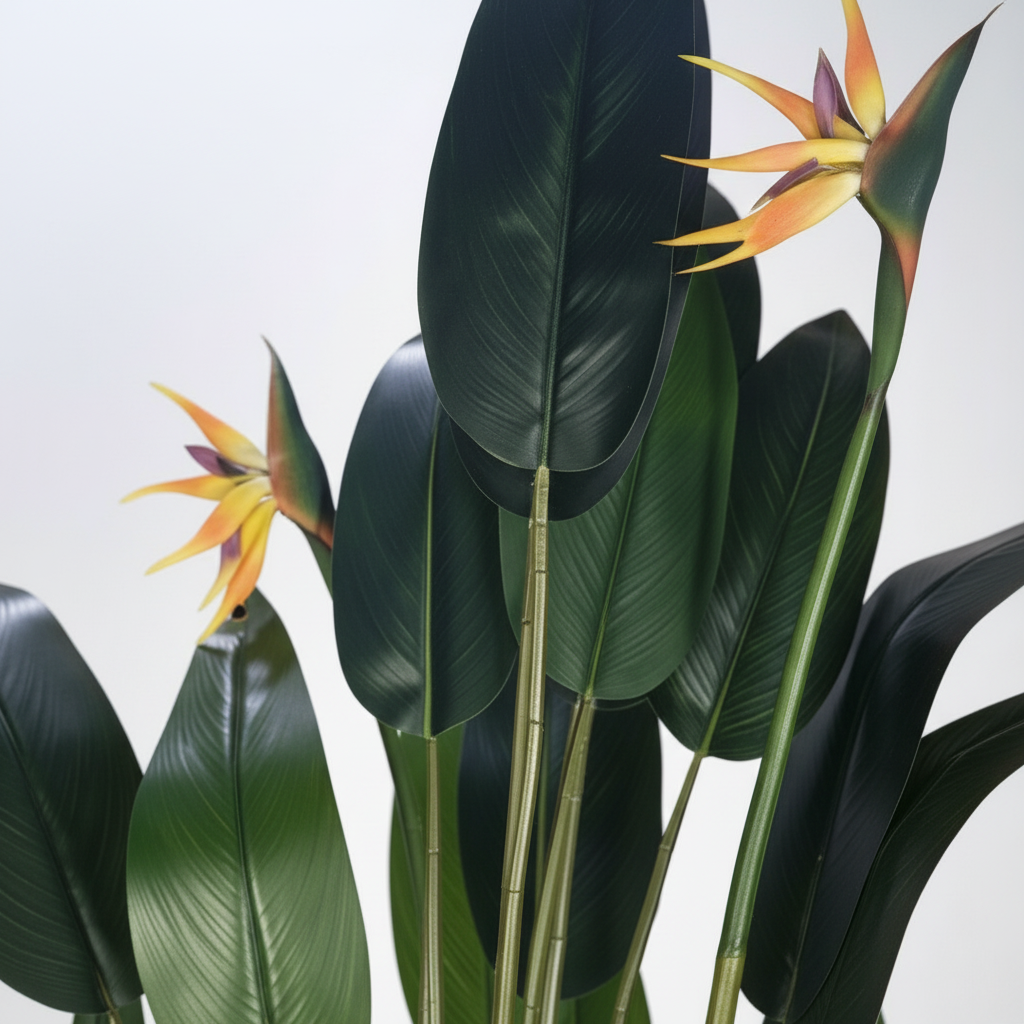 Artificial Bird of Paradise Plant in Decorative Floor Pot
