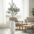Artificial Olive Tree In Textured Planter