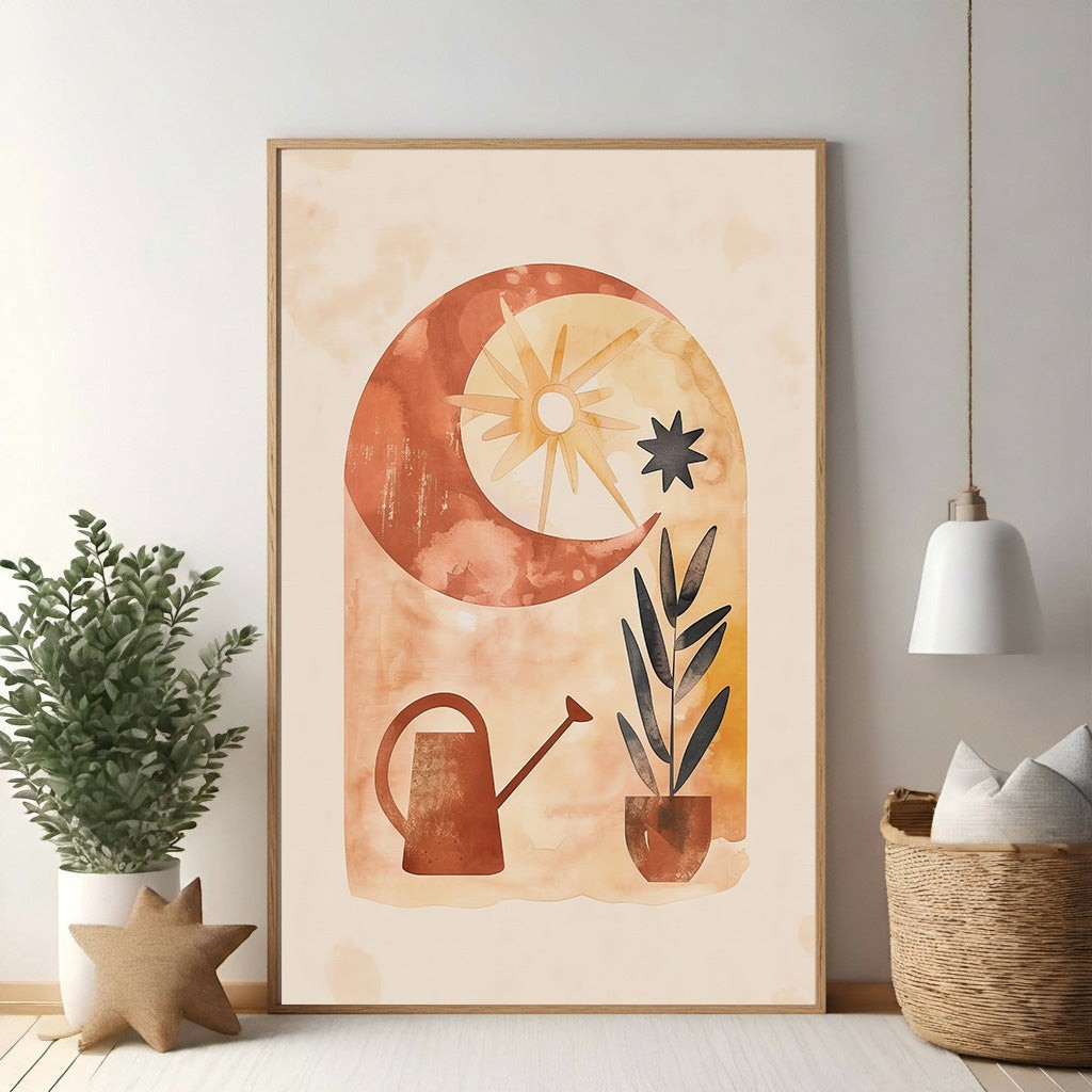 Bohemian Archway Botanical Art Print