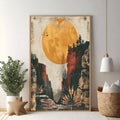 Canyon Sunset Overlook Wall Art