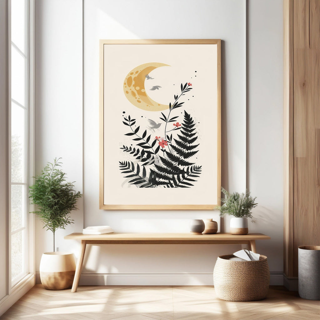 Celestial Fern Garden Wall Art