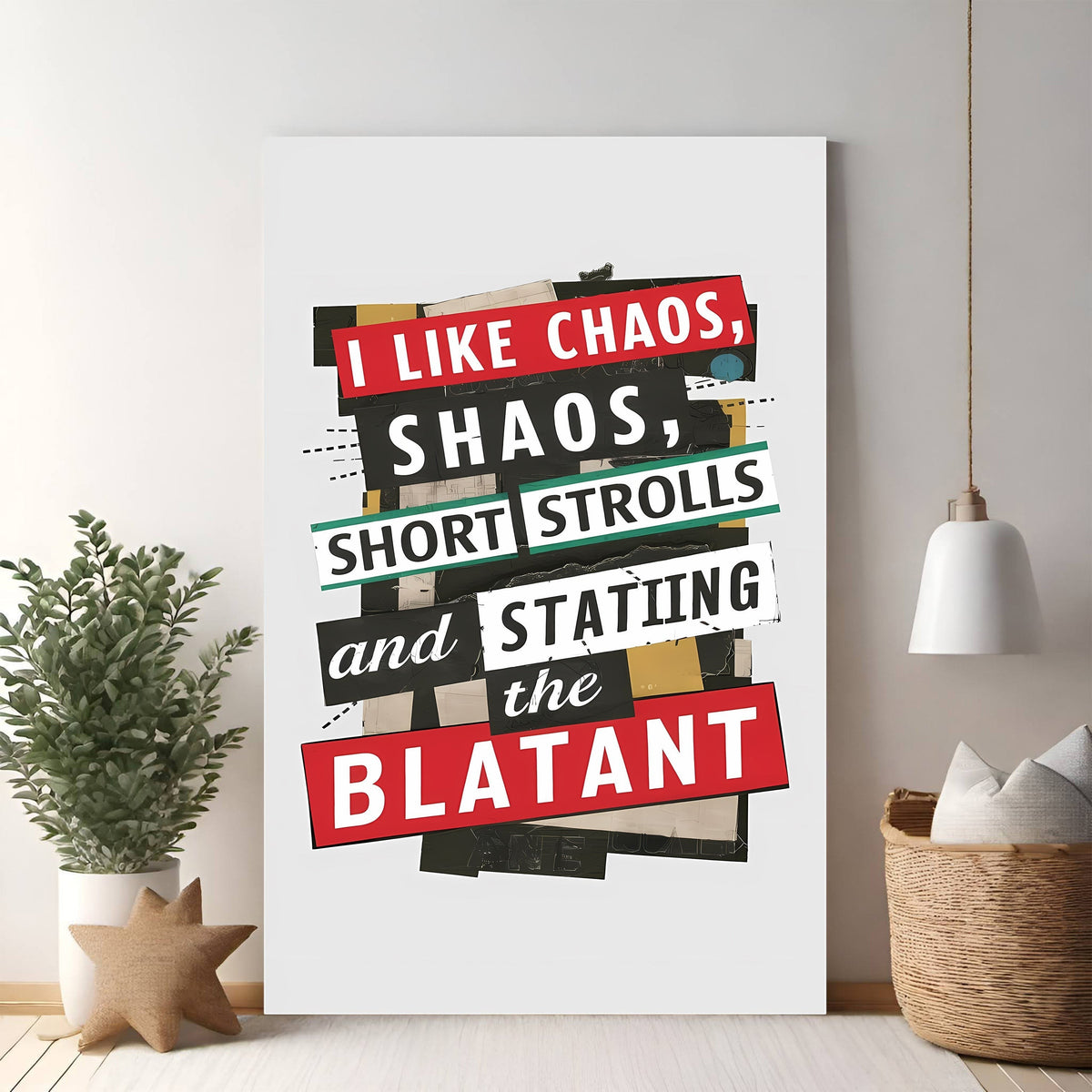 I Like Chaos Short Strolls And The Blatant