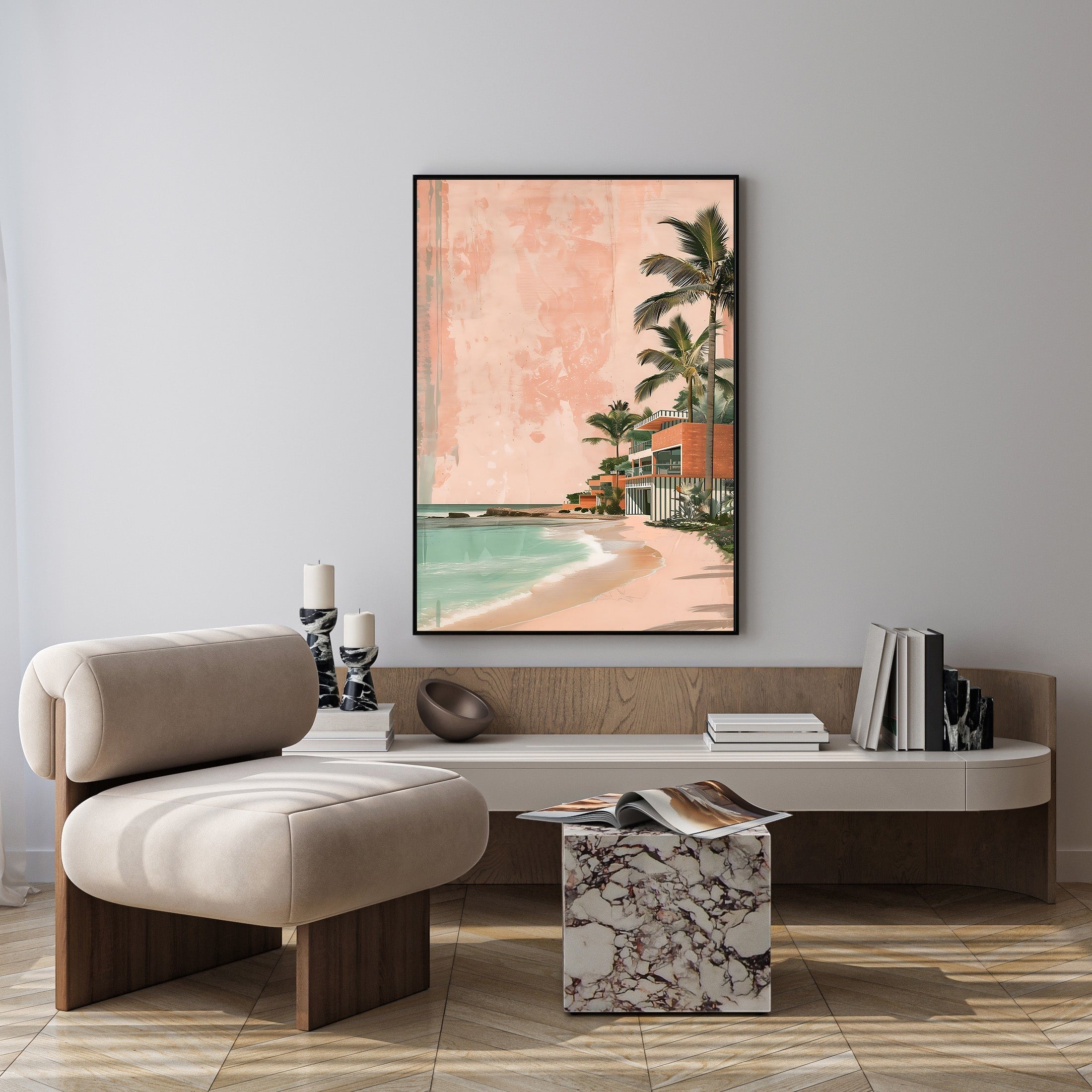 Coastal Palm Beach Artwork