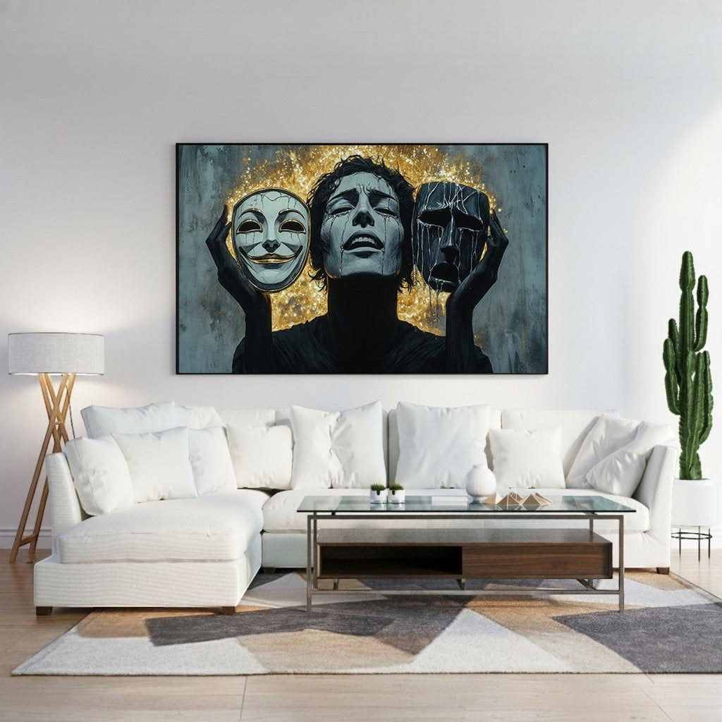 The Drama Of Emotions Wall Art
