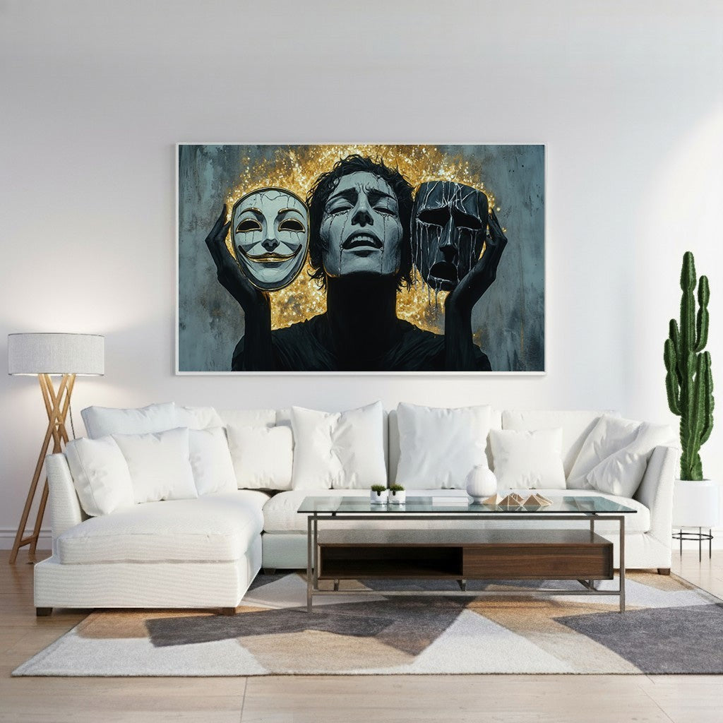The Drama Of Emotions Wall Art