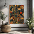 Ancient Egyptian Hieroglyphic Wall Art