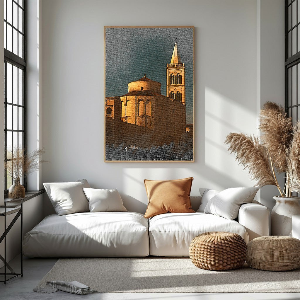 European Church Building Artwork