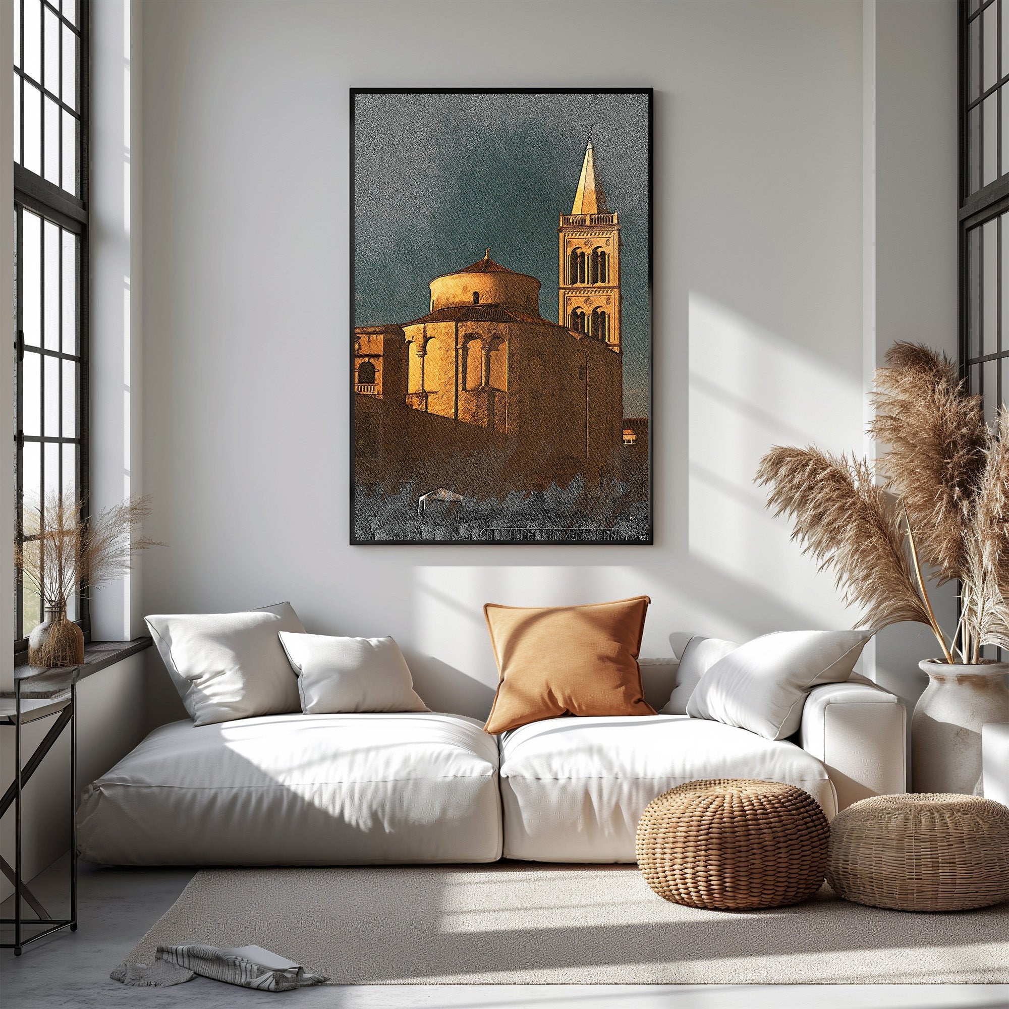 European Church Building Artwork