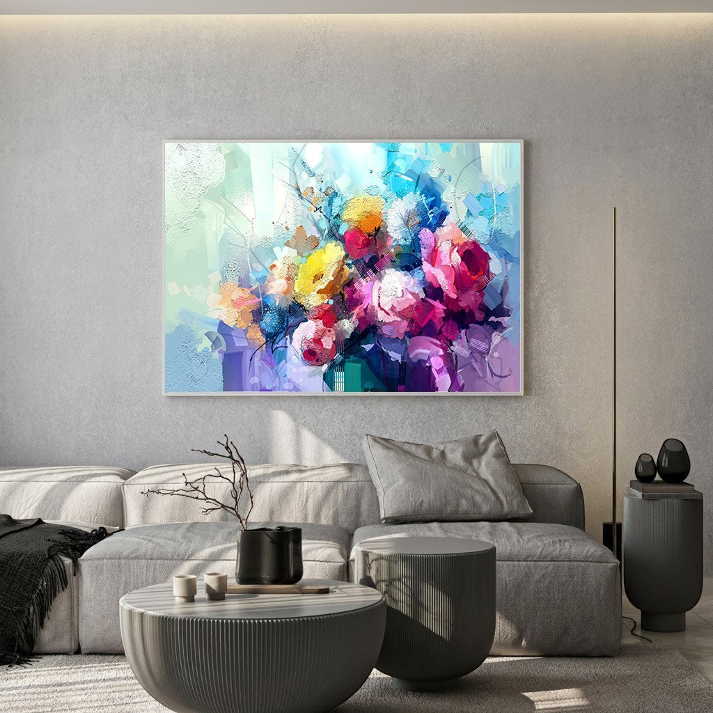 Vibrant Floral Impressionist Canvas Art