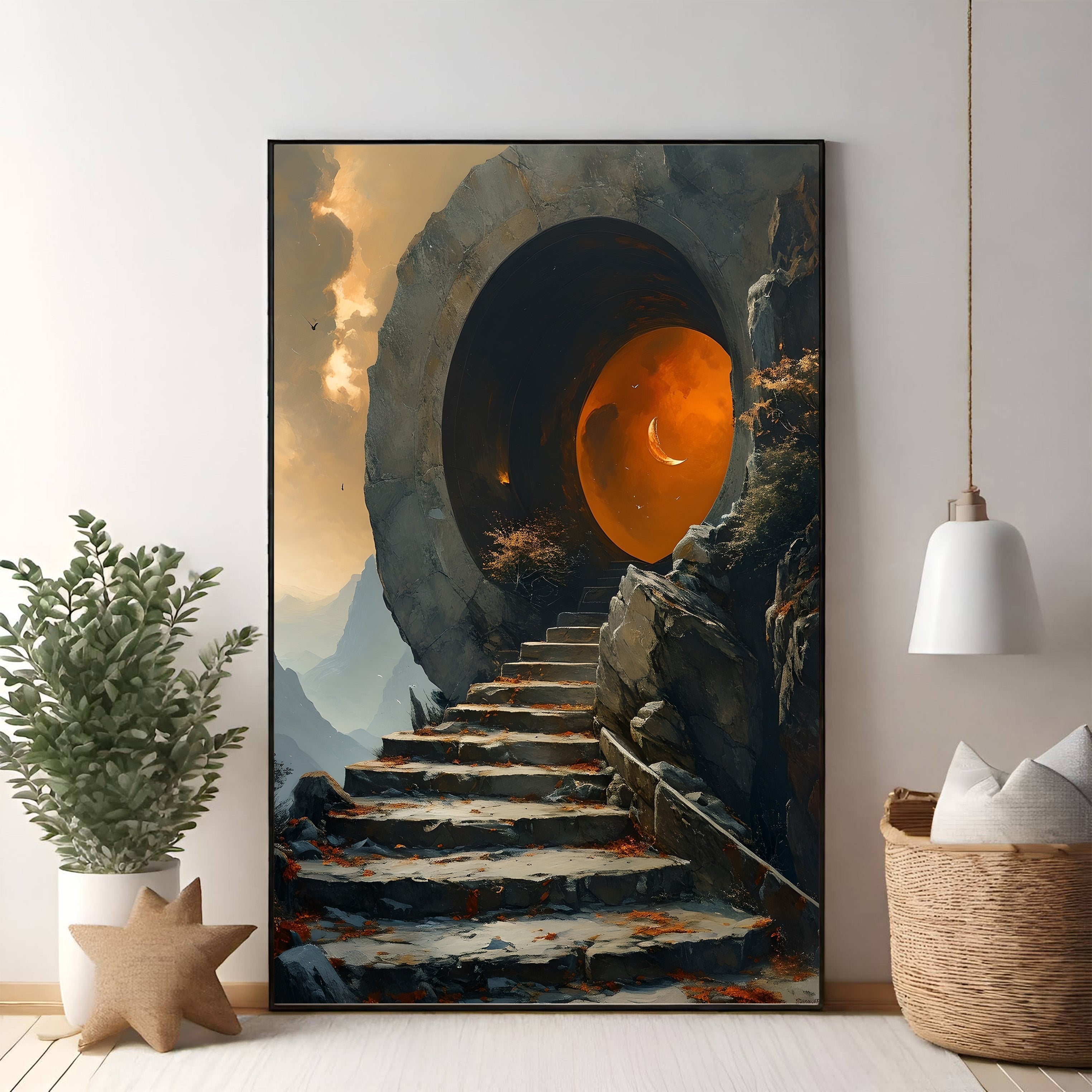 Mystical Stairway To The Celestial Portal
