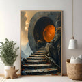Mystical Stairway To The Celestial Portal