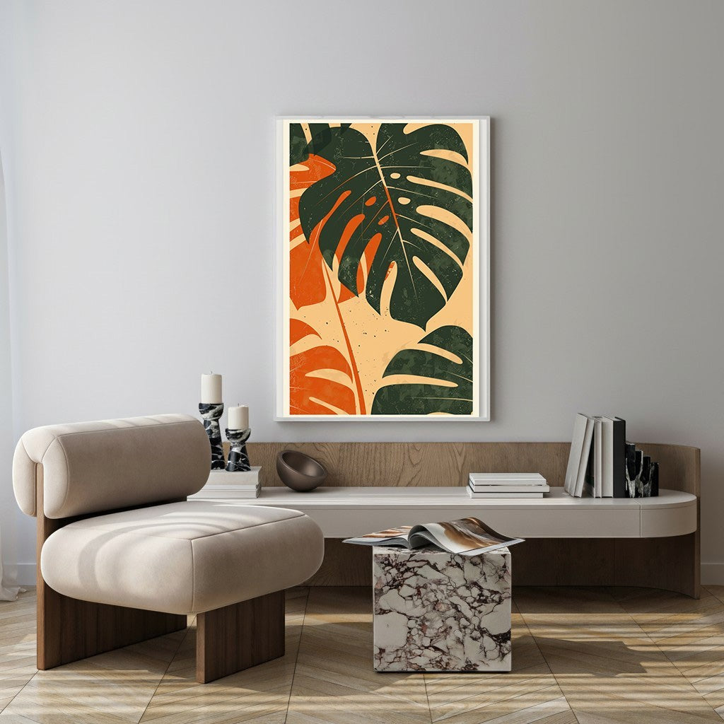 Tropical Leaf Wall Art