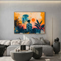 Vibrant Tropical Sunset Wall Art