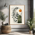 Abstract Arch Botanical Wall Art