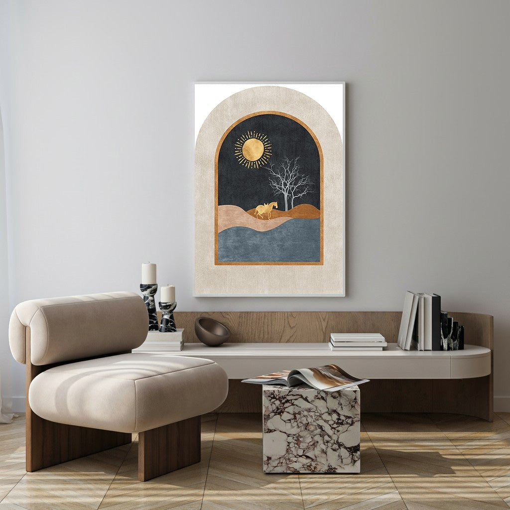 Abstract Arch Landscape Wall Art