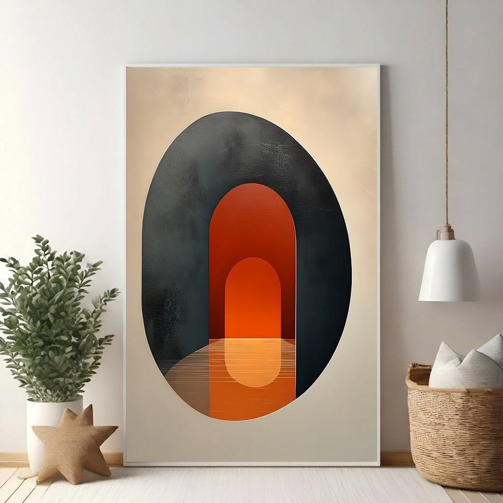 Abstract Archway Wall Art