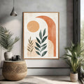 Abstract Botanical Archway Wall Art