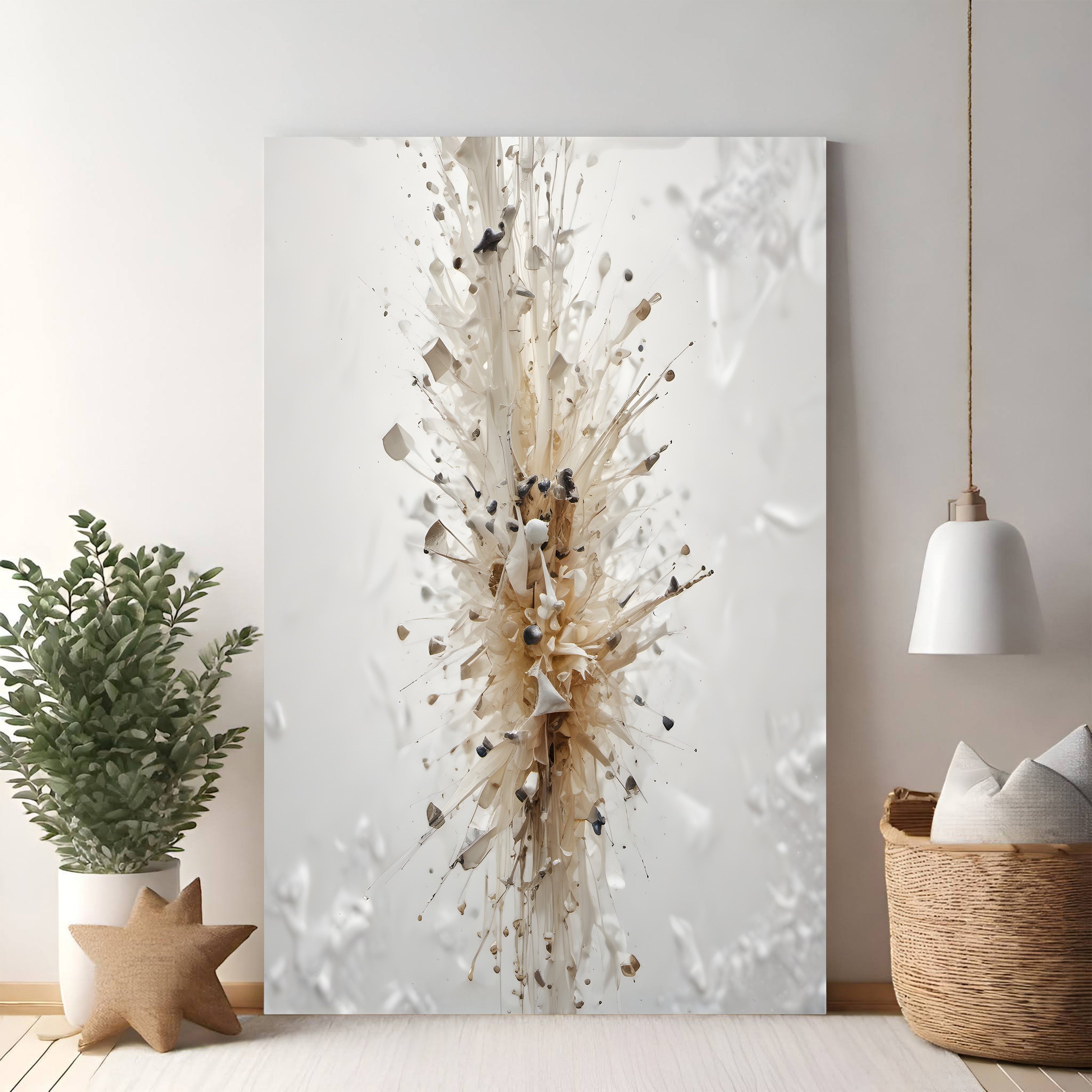 Abstract Burst Wall Art