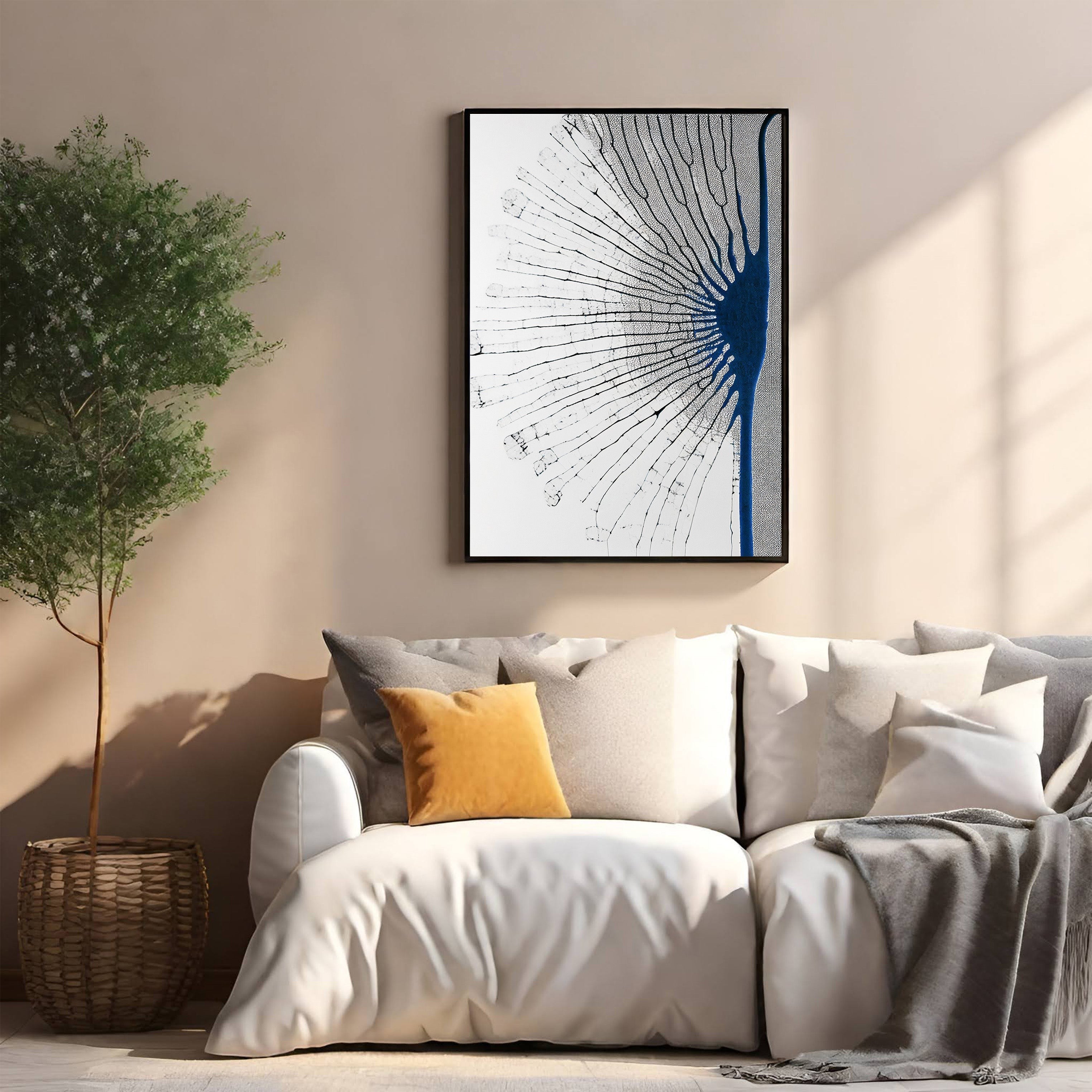 Abstract Dandelion Artwork