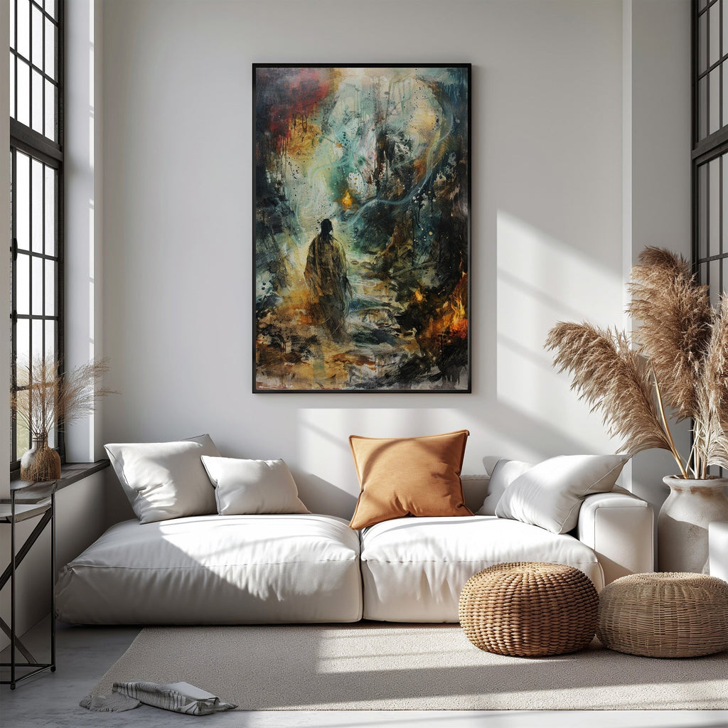 Abstract Figurative Landscape Wall Art