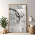 Abstract Geometric Circles Wall Art