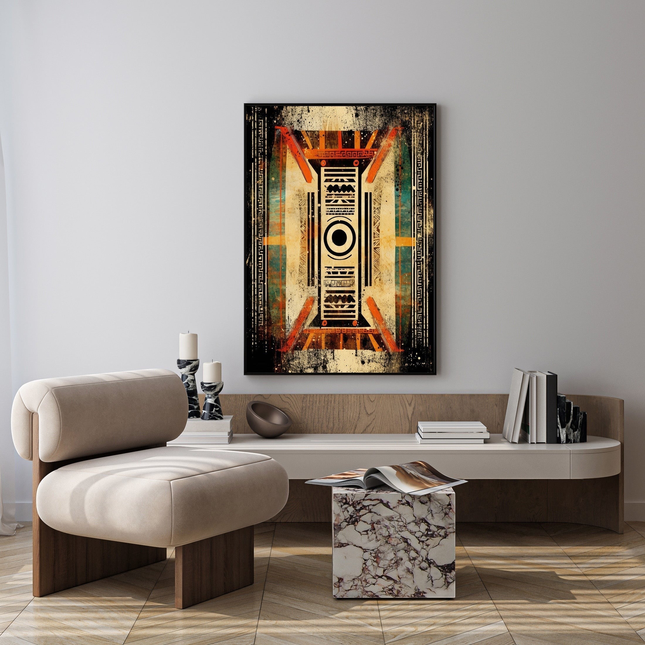Abstract Geometric Wall Art