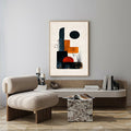 Abstract Geometric Composition Wall Art